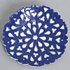 Blue & White Plate