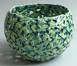 green tangle basket