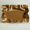 gold rectangle plate