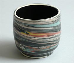 marbleized cup
